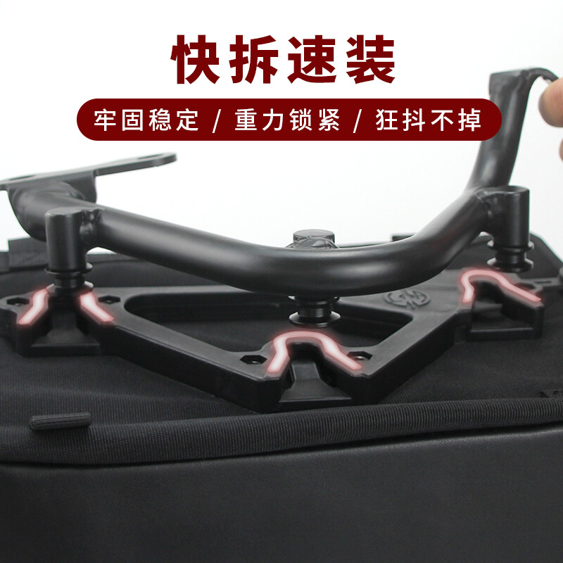 QJMOTOR閃500改裝指南 BM油蠟防水邊包，無損安裝全盔儲物新方案